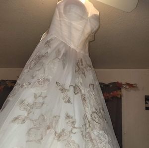 Brand new wedding dress with tags